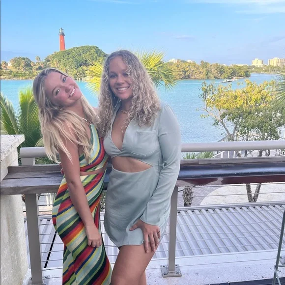 Middle stripe dress for sale - Picture 2 of 4